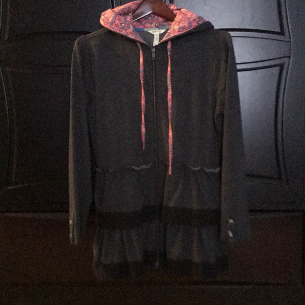 Matilda Jane Wise & Wonderful ruffle hoodie jacket